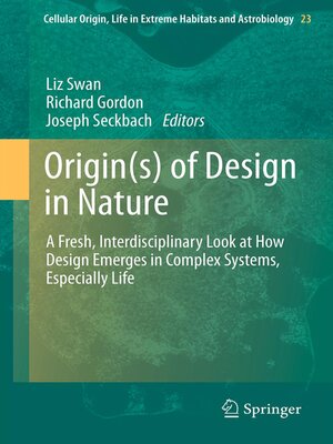 cover image of Origin(s) of Design in Nature